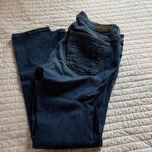 Big Star Dark Blue Straight Leg Jeans